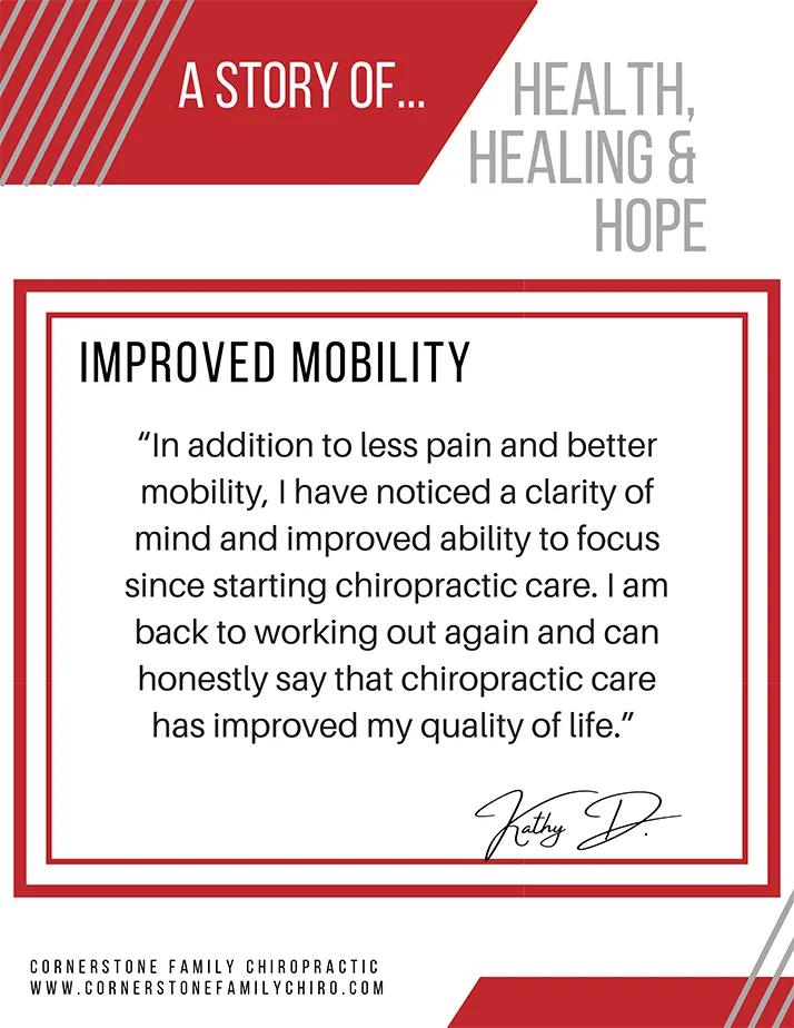 Chiropractic Fitchburg WI Kathy D Testimonial